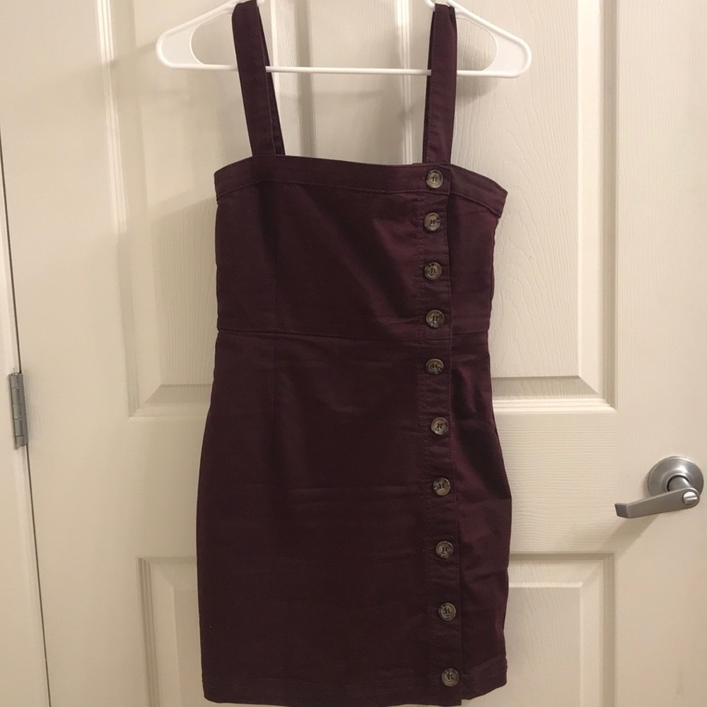 Forever 21 side button mini dress